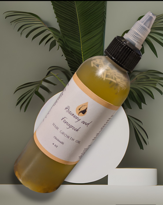 Rosemary and fenugreek hair growth oil