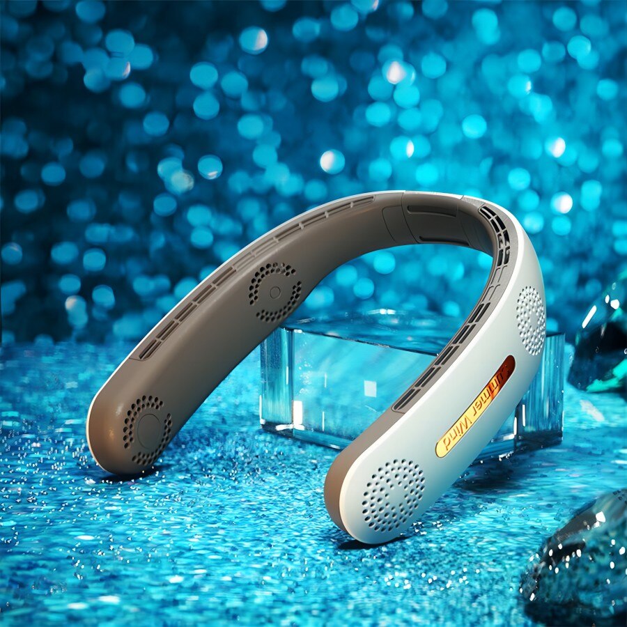 ChillFlow - Ventilateur cou portable pour la fraîcheur