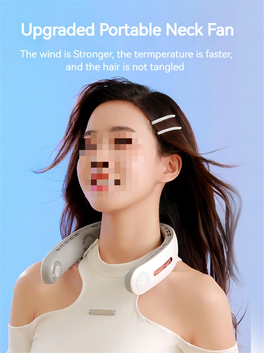 ChillFlow - Ventilateur cou portable pour la fraîcheur