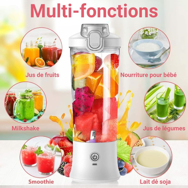 BlendBoost - Portable mixer for delicious shakes and smoothies